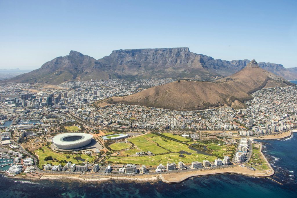 An Aerial View of Cape Town