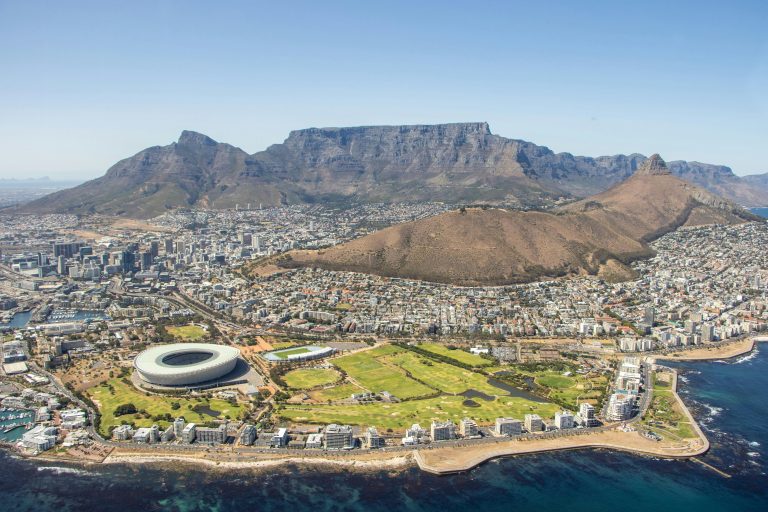 An Aerial View of Cape Town